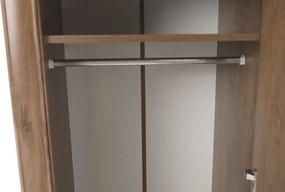 Akasztós szekrény DA3, lefkas tölgy, VILAR
