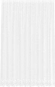 vidaXL Csipkés Függöny függönyökkel Fehér 280 x 300 cm Poliészter