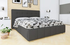 Franciaágy 180 cm Kendrick (öko-bőr Soft 020). 1058293