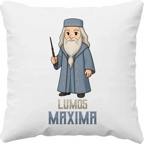 Lumos Maxima Albus Dumbledore Párna Ajándék a Harry Potter sorozat rajongóinak