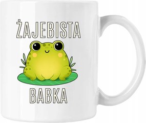 Bögre nagymama béka fehér 330ml