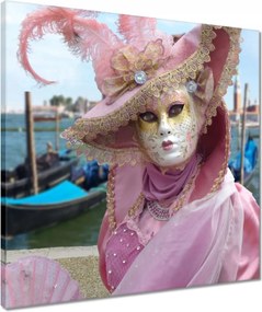 Vászonkép 50x50 Szórakozás, mint a farsangban