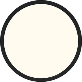 NORDLUX 47156003 OJA Kerek Mennyezeti Lámpa Fekete LED IP20