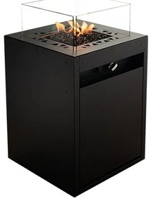 Planika Square GAS - Kültéri gáz kandalló 79,7x48 cm 10kW