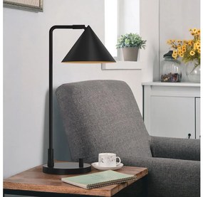 Alora Mood ALM-REMYCK-TL-BK - REMYCK asztali lámpa 1xE27/60W/230V fekete