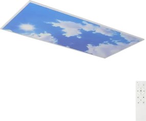 Brilagi - LED dimmelhető mennyezeti lámpatest SLIMFRAME SKY LED/80W/230V 120x60 cm + távirányító