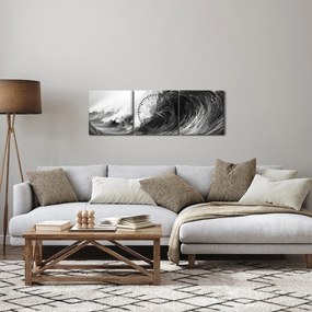 Kép - Hullámok festése (órával) (90x30 cm)