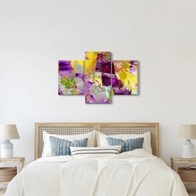 Absztrakció kép - festmény (90x60 cm)