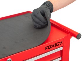 Foxigy műhelykocsi, 7 fiókos, szerszámok nélkül