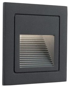 Orion AL 11-1217 - LORO LED beépíthető lámpa 2W 230V IP65 antracit