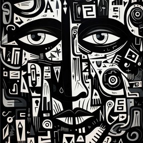 Poszter 40x40cm Gondolatok labirintusa