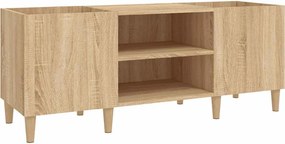 vidaXL sonoma tölgyfa lemezszekrény 121 x 38 x 48 cm rétegelt fából