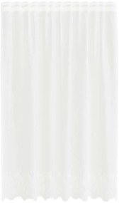 Függönyök függönyökkel Fehér Poliészter