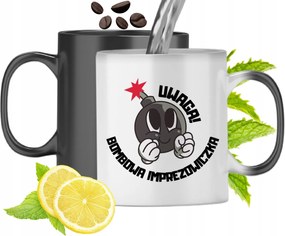 Mágikus Bögre Bulizóknak Színváltós Nyomtatott Fotóval