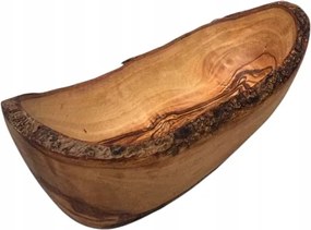 Olajfa Ovális Tál MDKR20 Bárka Snackekhez, Mogyoróhoz