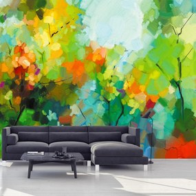 Fotótapéta - Absztrakt erdő (147x102 cm)