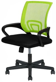 Karfás irodai forgószék több színben-zöld