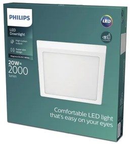 Philips - LED Mennyezeti lámpa MAGNEOS LED/20W/230V 2700K fehér
