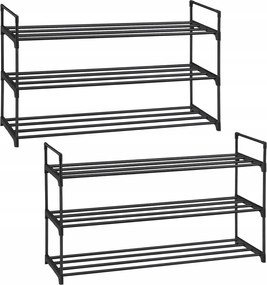 Cipősszekrény Songmics 92X54X30CM Fekete