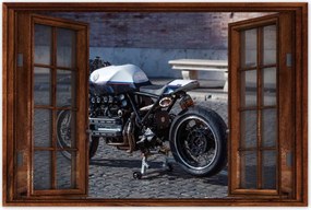 Poszterek 120x80 Klasszikus motorkerékpár Motor