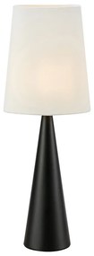 Fekete-fehér asztali lámpa (magasság 64 cm) Conus – Markslöjd