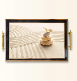Üveg tálca, 38×24 cm – TPA9931