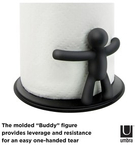 Acél papírtörlő tartó ø 19 cm Buddy – Umbra