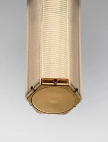 NOVA LUCE 9333213 ESSENZO antik réz LED függeszték lámpa – dimmelhető design világítás