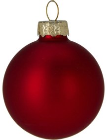 16 darabos karácsonyi díszkészlet Crystal Harmony,fekete, átmérő 3,5 cm, üveg, 3,5 cm átmérőjű