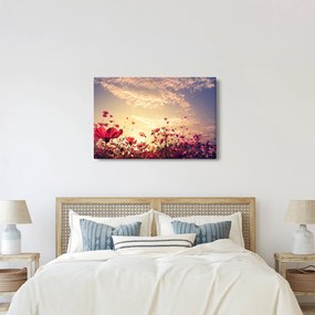 Kép - Rét virágokkal (90x60 cm)