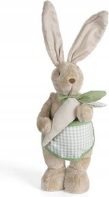 Húsvéti nyuszi figura 20X15X57 bézs sárgarépával Eurofirany