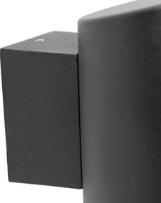 Modern kültéri fali lámpa fekete IP44 - Skittle