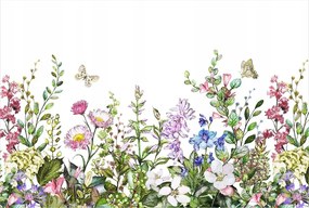 Vinyl flizelin Tapéta mezei virágok, rét wz2 Méretre Szabva