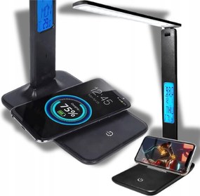 Led Asztali Lámpa Állítható Iskolai Íróasztal LCD Kijelző Usb Töltés