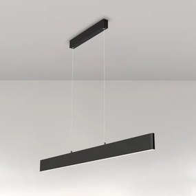 Maytoni P010PL-L30B4K- LED Csillár zsinóron STEP LED/30W/230V 4000K 118,5 cm fekete