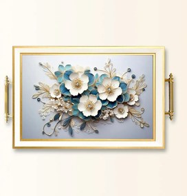Üveg tálca, 38×24 cm – TPB9901