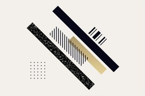 Kép - Geometriai formák N⁰5 (90x60 cm)