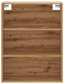 Függesztett fali szekrény kézműves tölgy 69,5x32,5x90 cm