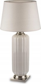 Asztali lámpa dekoráció glamour kerámia alap lámpa textil lámpabúra