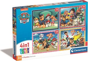 Mancs Őrjárat Bridge 4 az 1-ben puzzle Clementoni