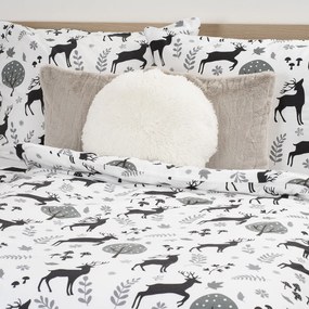 4Home Flanel ágynemű Autumn Forest, 220 x 200 cm, 2 db 70 x 90 cm