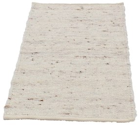 Vastag szőnyeg gyapjúból Rustic 60x126 szövött modern gyapjú szőnyeg