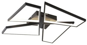 LED állítható mennyezeti lámpa 115W 230V 3000-6500K fekete + DO