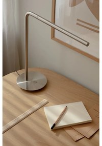 Ezüstszínű fém LED dimmelhető asztali lámpa (magasság 46 cm) Omni Table – UMAGE