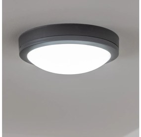 Brilagi kültéri mennyezeti LED lámpa 20W, 230V, 23 cm, IP54, antracit WO781-G-OEM1
