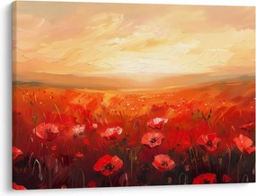 Kép - Mező pipacsok (70x50 cm)