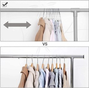 Bársony vállfa, csúszásmentes ruhaakasztó 50 darab, fehér