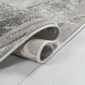 Szürke-ezüstszínű szőnyeg 160x230 cm Marbled – Flair Rugs