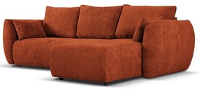 Narancssárga sarokkanapé (jobb oldali) Matera – Cosmopolitan Design