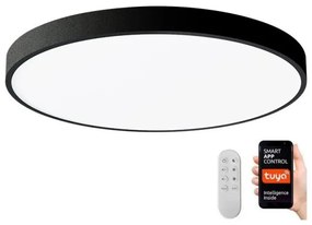 Immax NEO 07249L-LED Dimmelhető lámpa SEMPLICI 48W/230V Wi-Fi Tuya black+ + távirányító